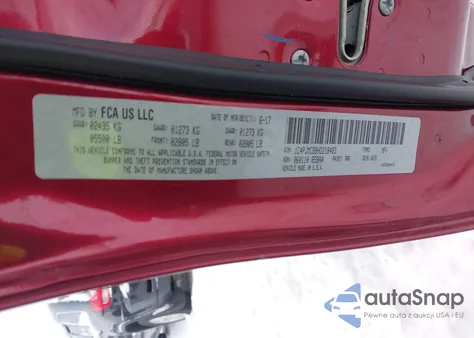 2017 Jeep Cherokee Latitude 4X4 из США, поврежденный, VIN 1C4PJMCB8HD218403